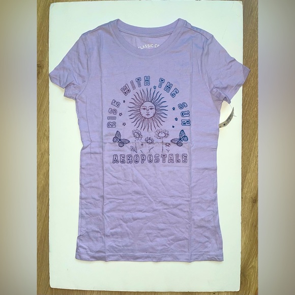 NWT Aéropostale Graphic T-shirt, “Rise with the Sun” - Picture 2 of 7